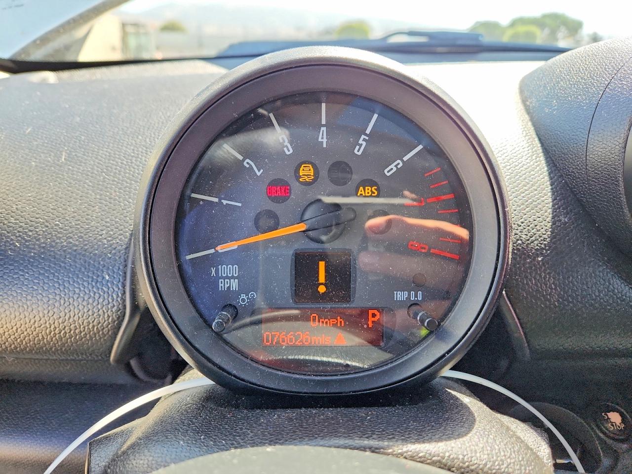 2015 Mini Cooper S Countryman Белый vin: WMWZC3C54FWT05432