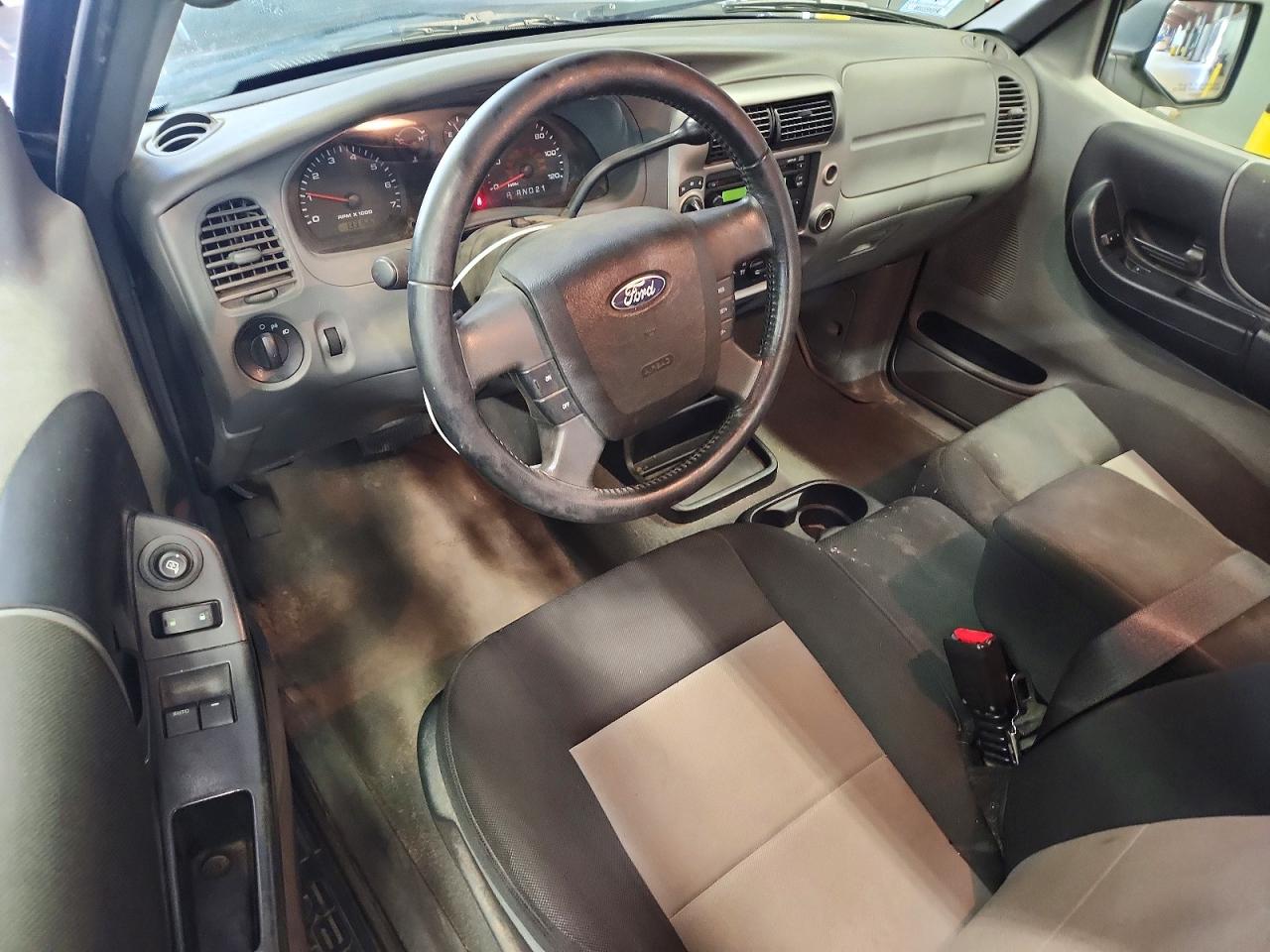 2010 Ford Ranger Super Cab Gray vin: 1FTLR4FE0APA52279
