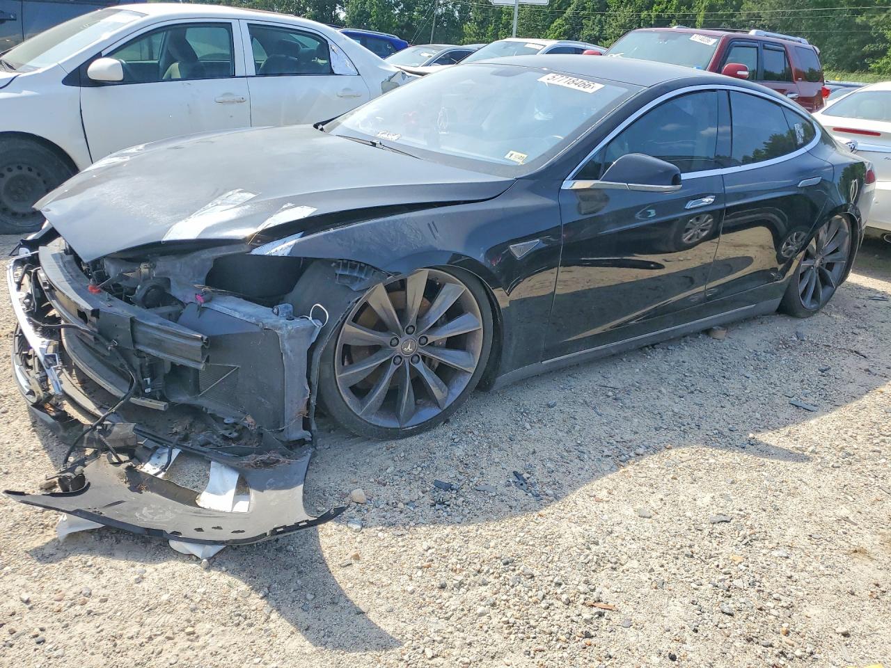 2013 Tesla Model S Black vin: 5YJSA1CP5DFP08823