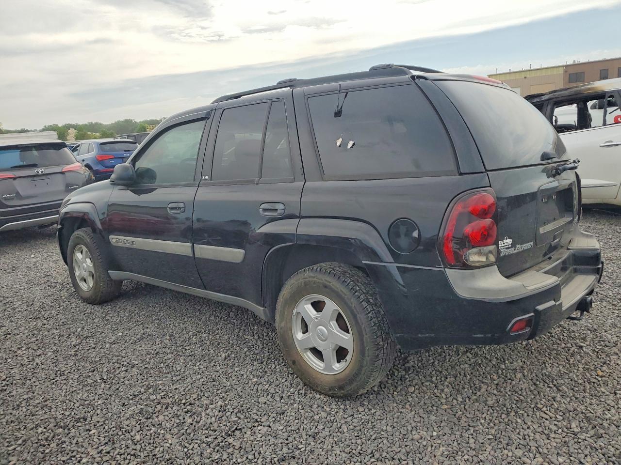 2003 Chevrolet Trailblazer Black vin: 1GNDT13S232161493