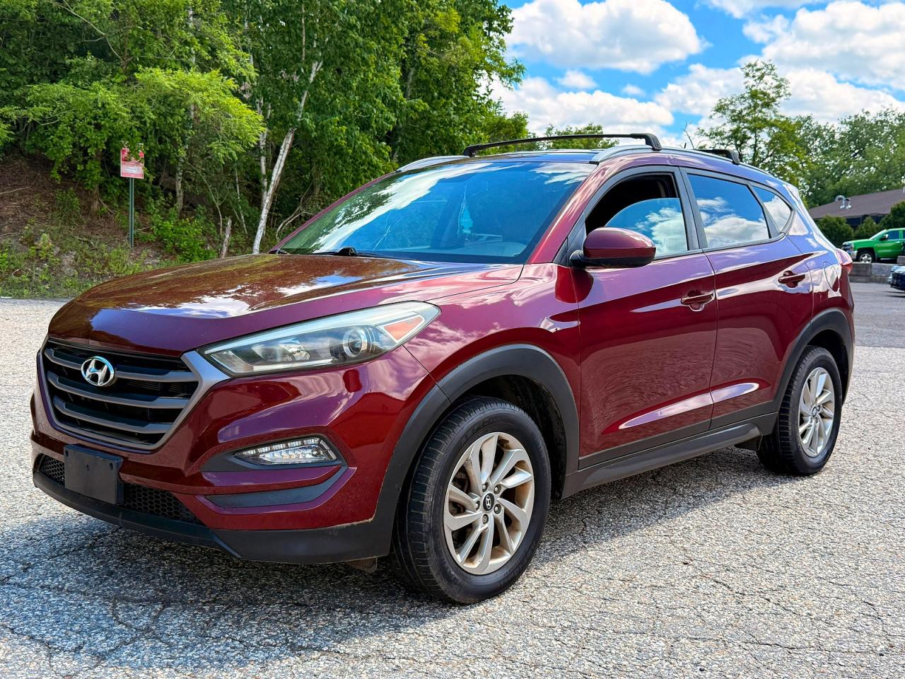 2016 Hyundai Tucson Se Бордовый vin: KM8J3CA4XGU211803