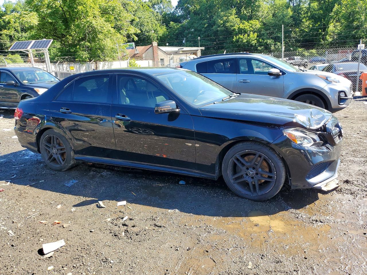 2015 Mercedes-benz E 350 Black vin: WDDHF5KB7FB105831