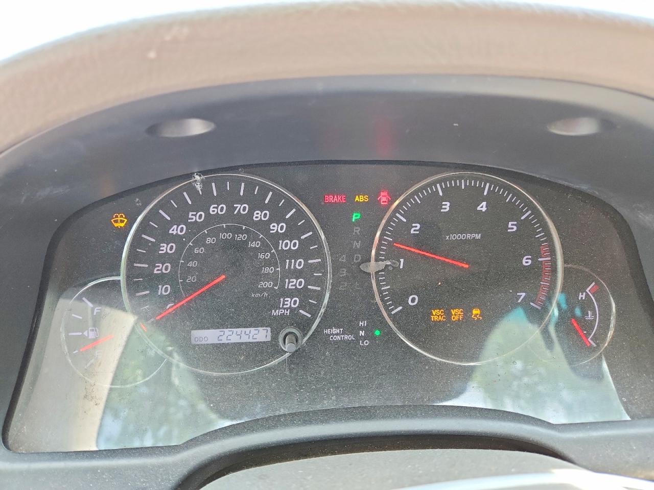 2005 Lexus Gx 470 White vin: JTJBT20X550083292