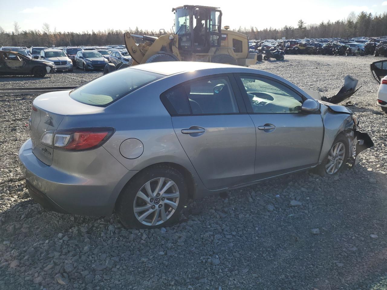 2013 Mazda 3 I Silver vin: JM1BL1UF7D1803831
