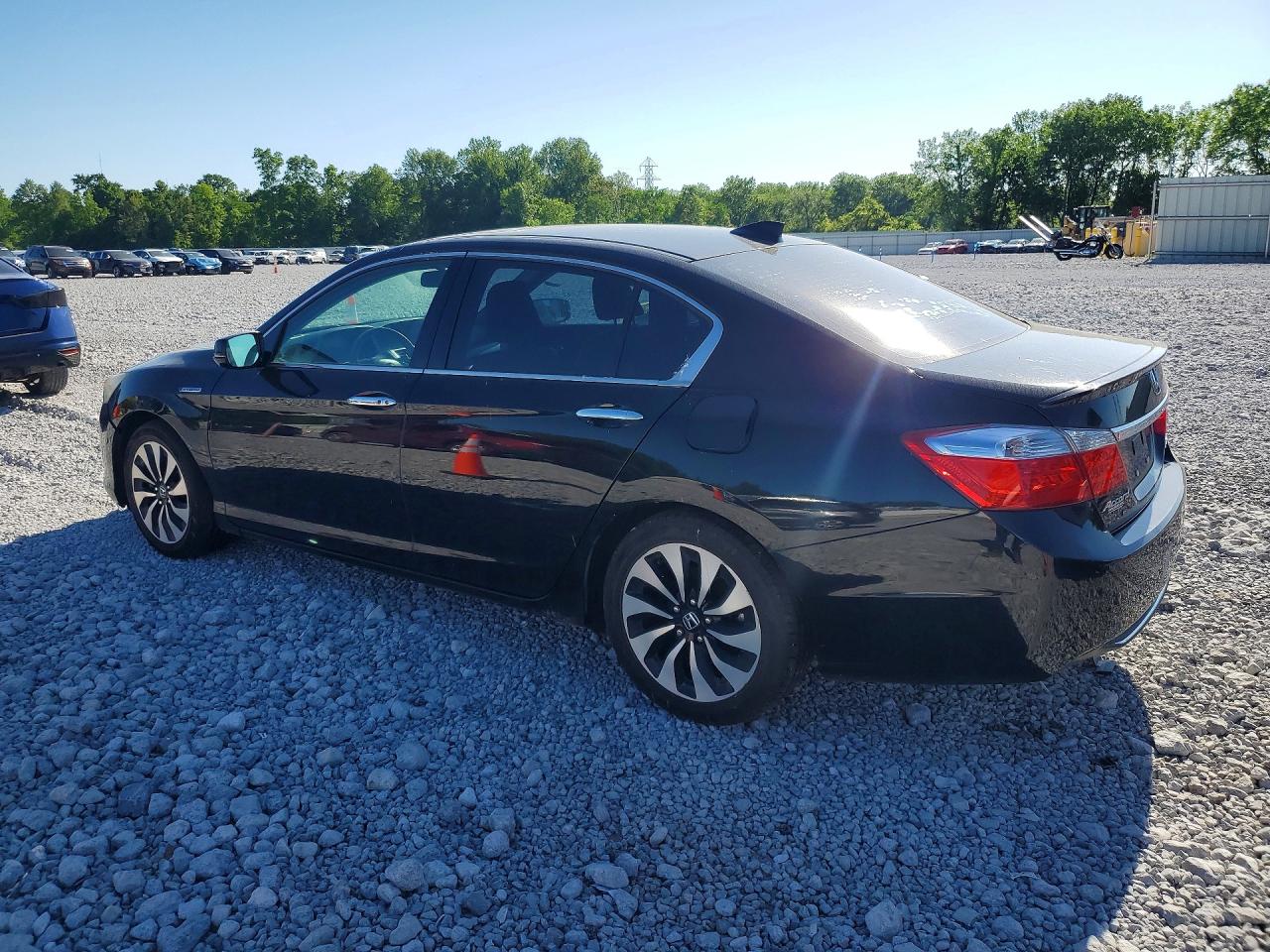 2015 Honda Accord Touring Hybrid Black vin: 1HGCR6F73FA010097