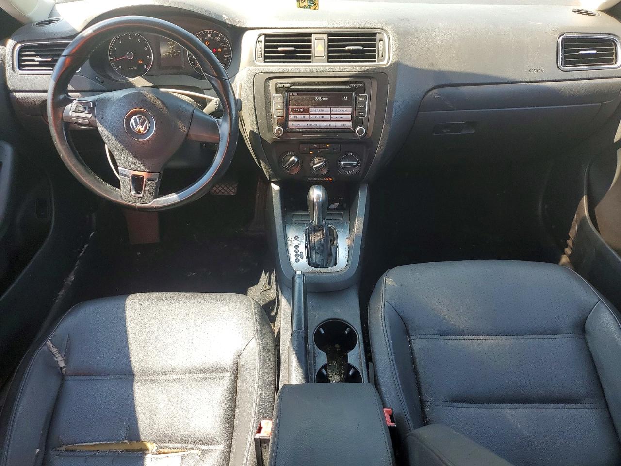 2012 Volkswagen Jetta Se Gray vin: 3VWDP7AJ4CM007738
