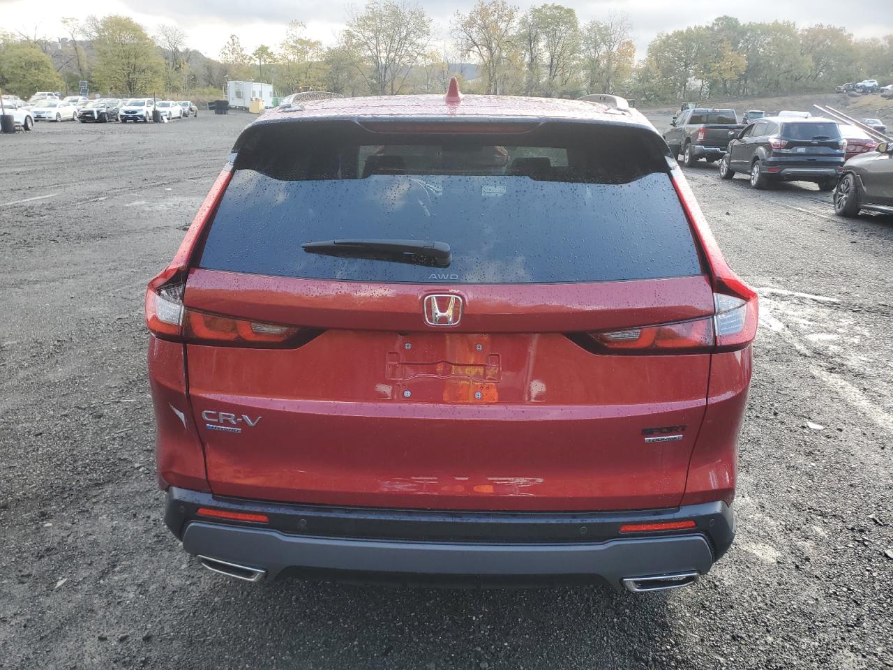 2024 Honda Cr-v Sport Touring Красный vin: 2HKRS6H90RH812647