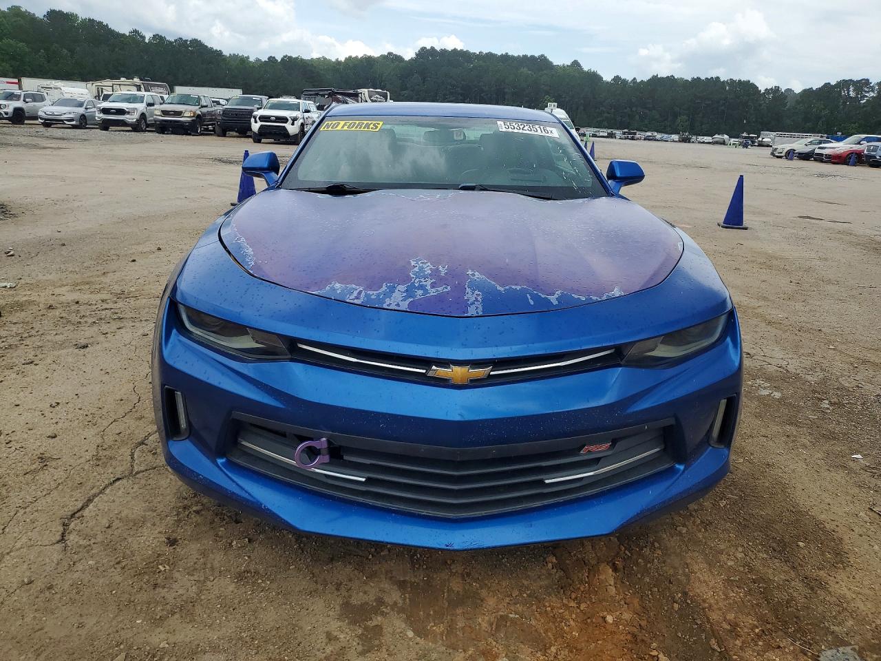 2016 Chevrolet Camaro Lt Синий vin: 1G1FD1RS4G0176450