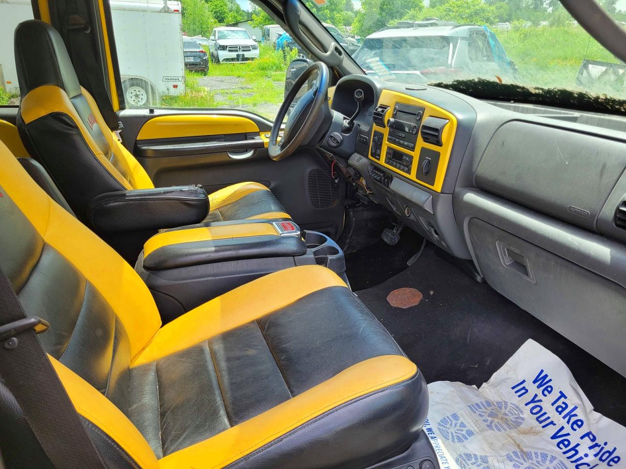 2006 Ford F350 Srw Super Duty Yellow vin: 1FTWW31P36EA97521