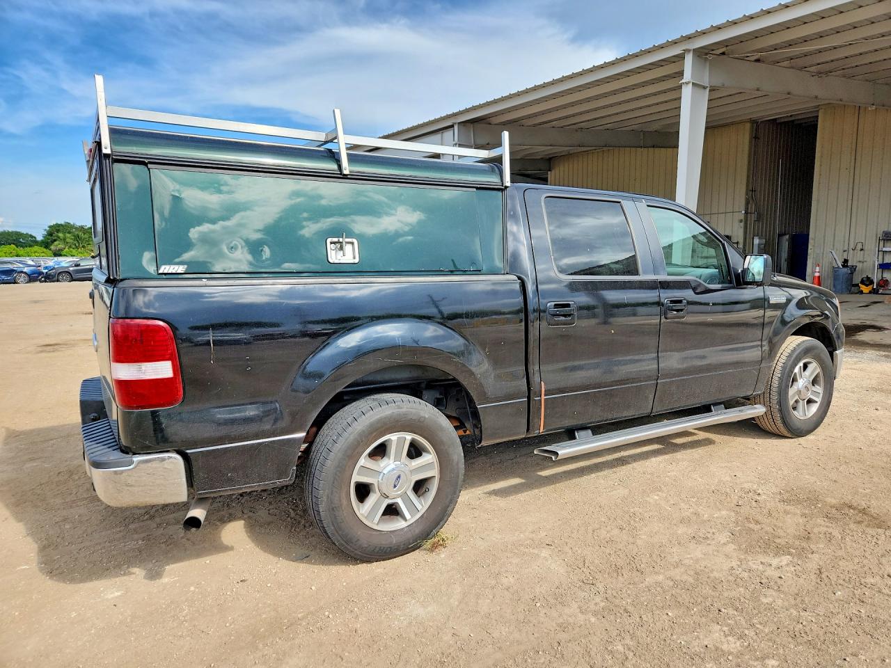 2008 Ford F150 Supercrew Black vin: 1FTPW12V38FA80821