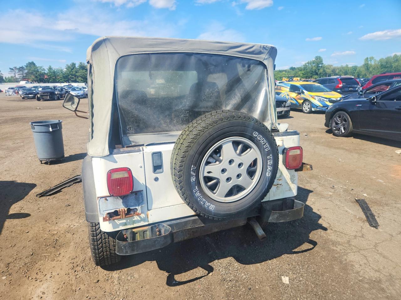 1987 Jeep Wrangler Белый vin: 2BCHV81S7HB542680