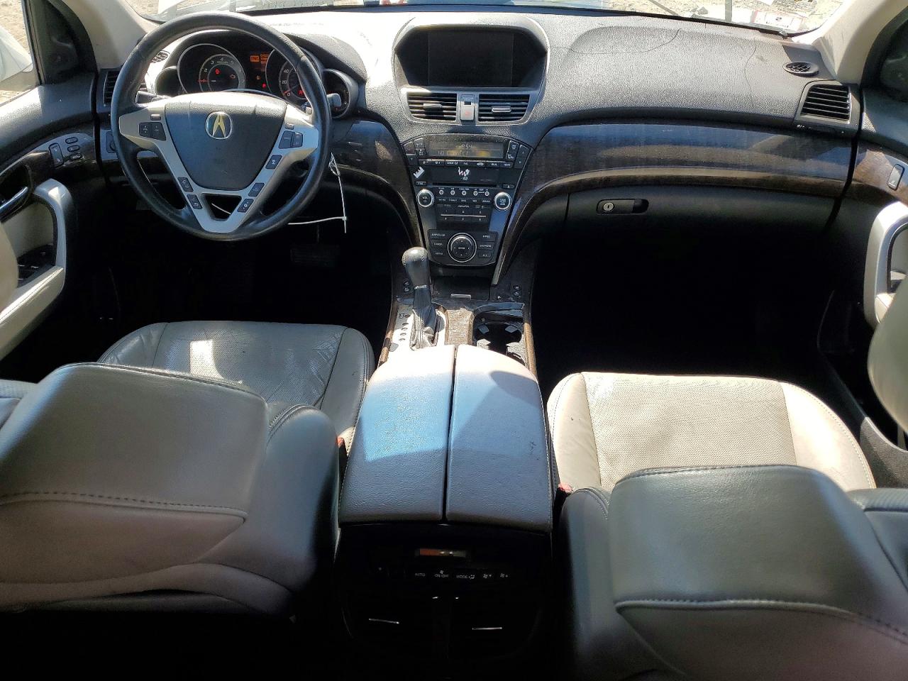 2011 Acura Mdx Advance White vin: 2HNYD2H55BH519539