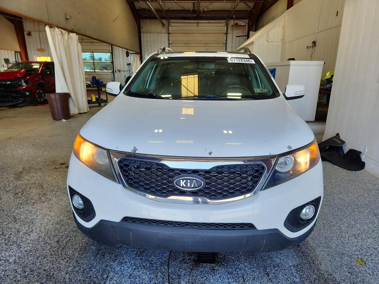 2013 Kia Sorento Sx White vin: 5XYKWDA22DG381641