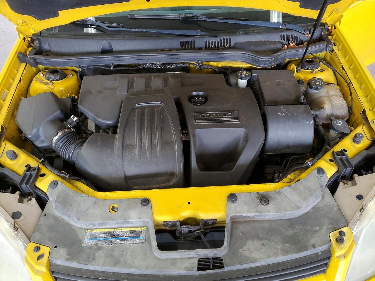 2007 Chevrolet Cobalt Ls Yellow vin: 1G1AM15B877110748