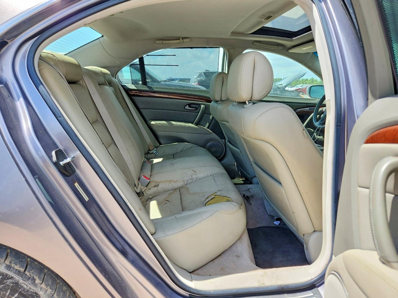 2006 Acura Rl Gray vin: JH4KB16506C007936