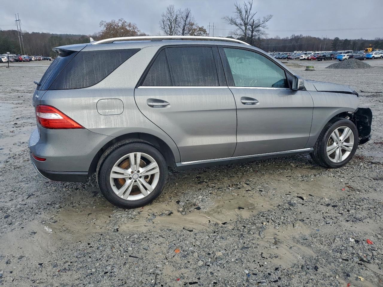 2015 Mercedes-benz Ml 350 4matic Silver vin: 4JGDA5HB3FA618509