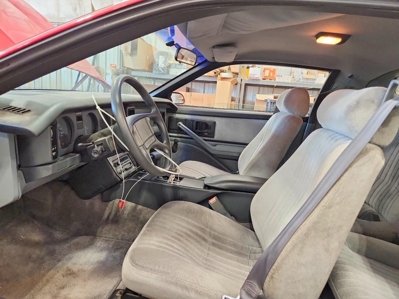 1989 Pontiac Firebird Red vin: 1G2FS21S7KL213212