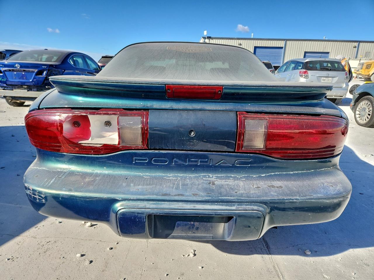 1997 Pontiac Firebird Зеленый vin: 2G2FS22K5V2212532