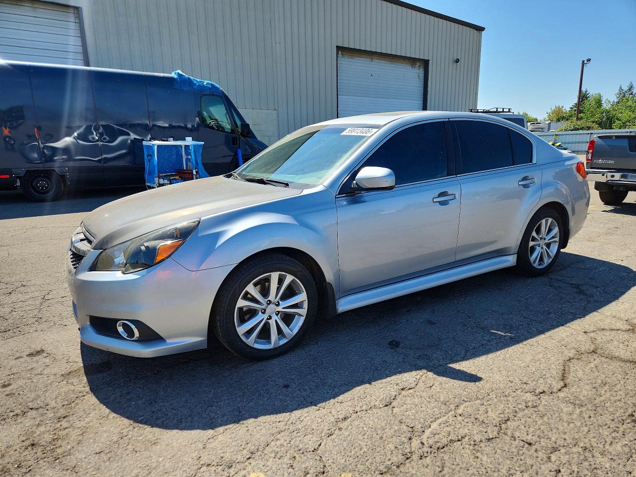 2013 Subaru Legacy 2.5i Premium Silver vin: 4S3BMBG64D3003751