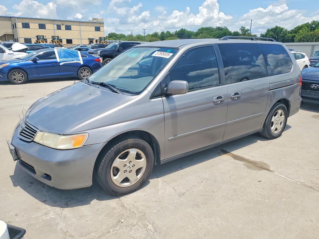 2000 Honda Odyssey Ex Серебряный vin: 2HKRL1869YH596866