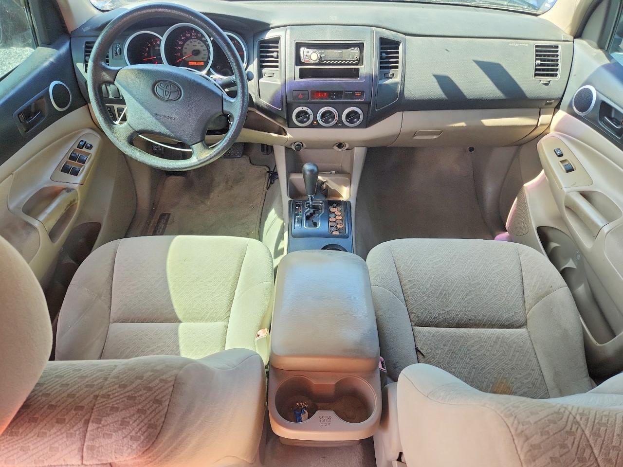 2007 Toyota Tacoma Double Cab Prerunner Blue vin: 3TMJU62N07M047539