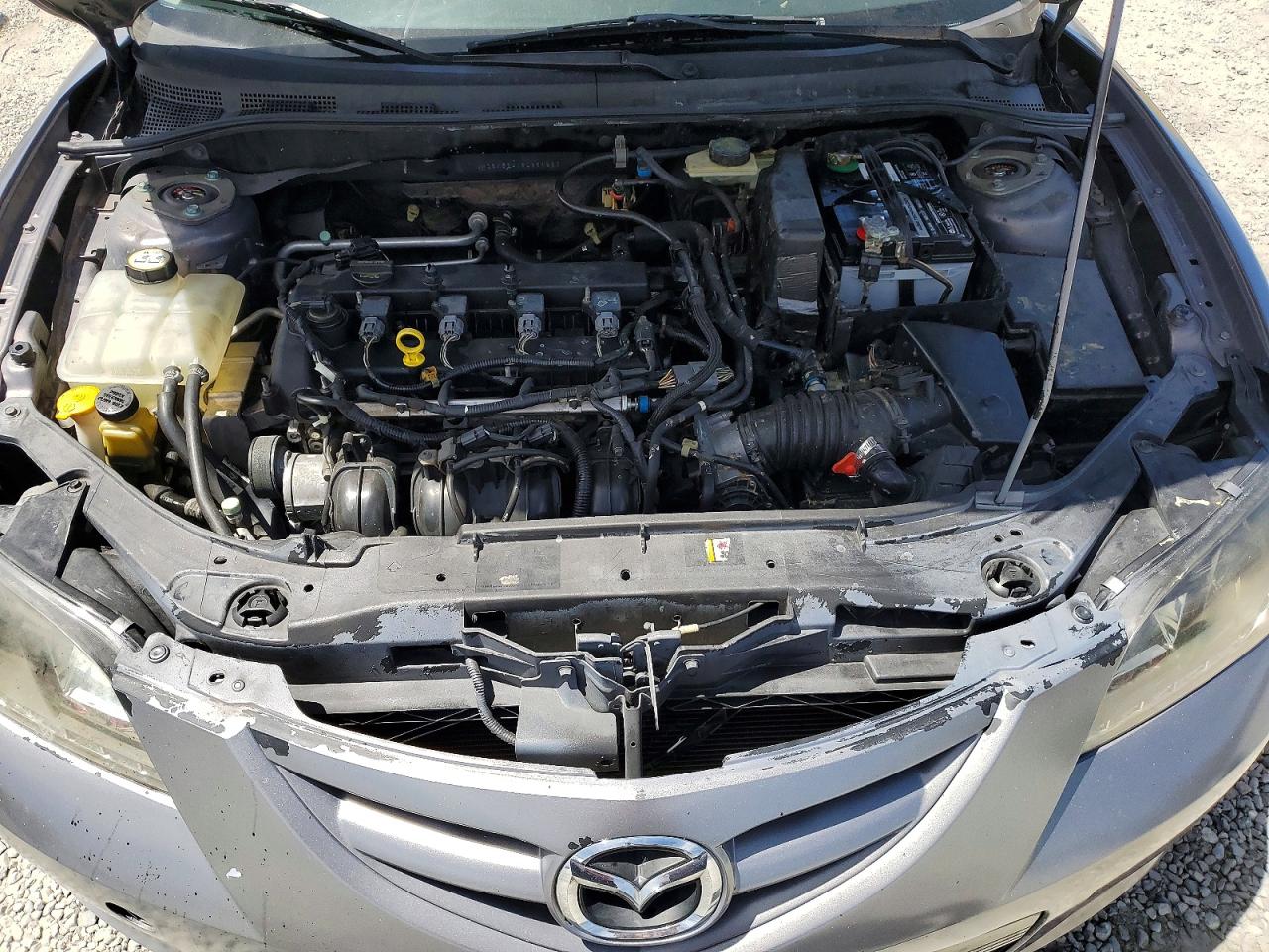 2008 Mazda 3 S Угольный vin: JM1BK324X81866962