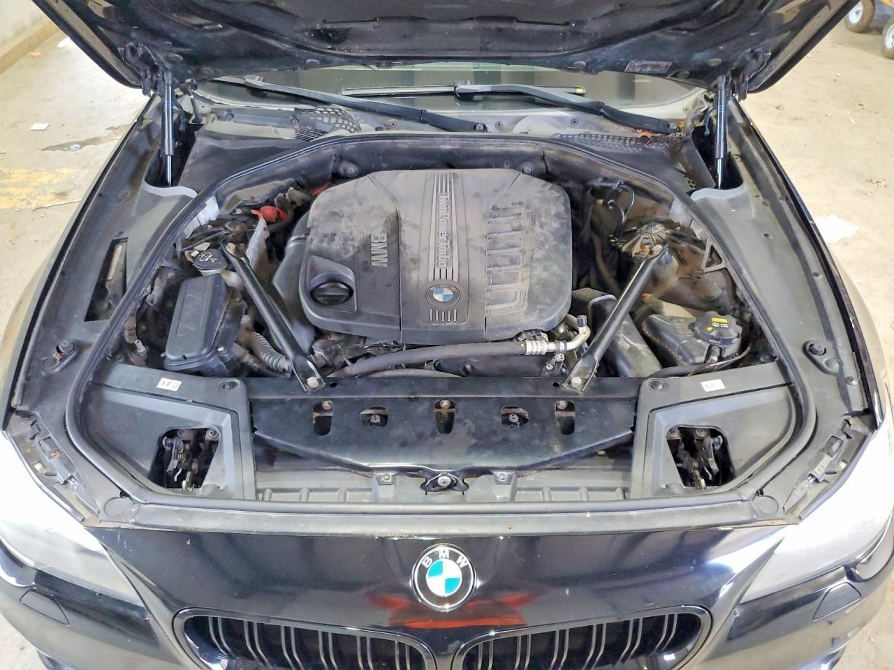 2015 Bmw 535 D Black vin: WBAXA5C58FD691566