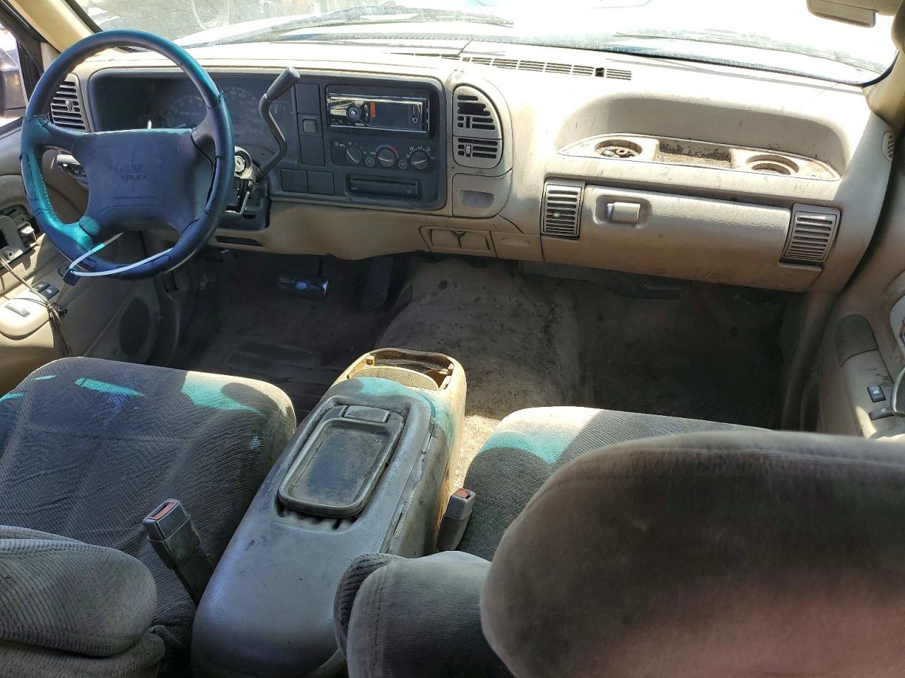 1995 Gmc Sierra C1500 Green vin: 2GTEC19K8S1583948