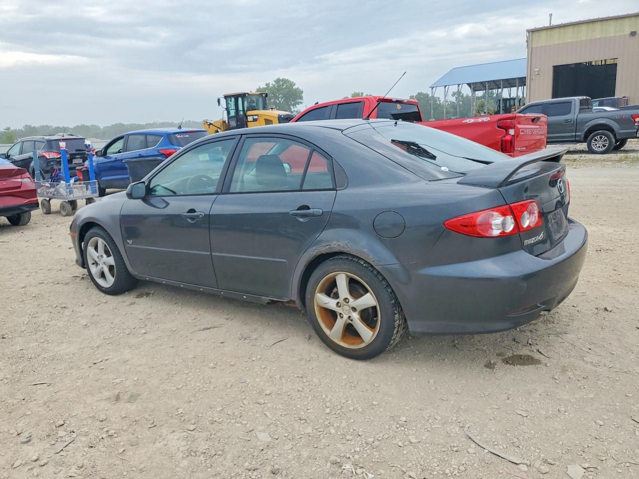 2005 Mazda 6 S Серый vin: 1YVHP84D455M12467