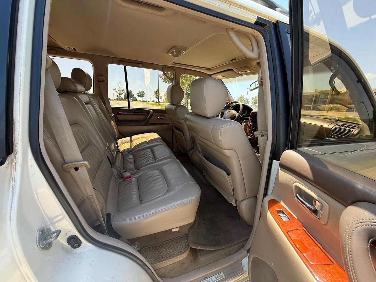 1998 Lexus Lx 470 White vin: JT6HT00W9W0023792