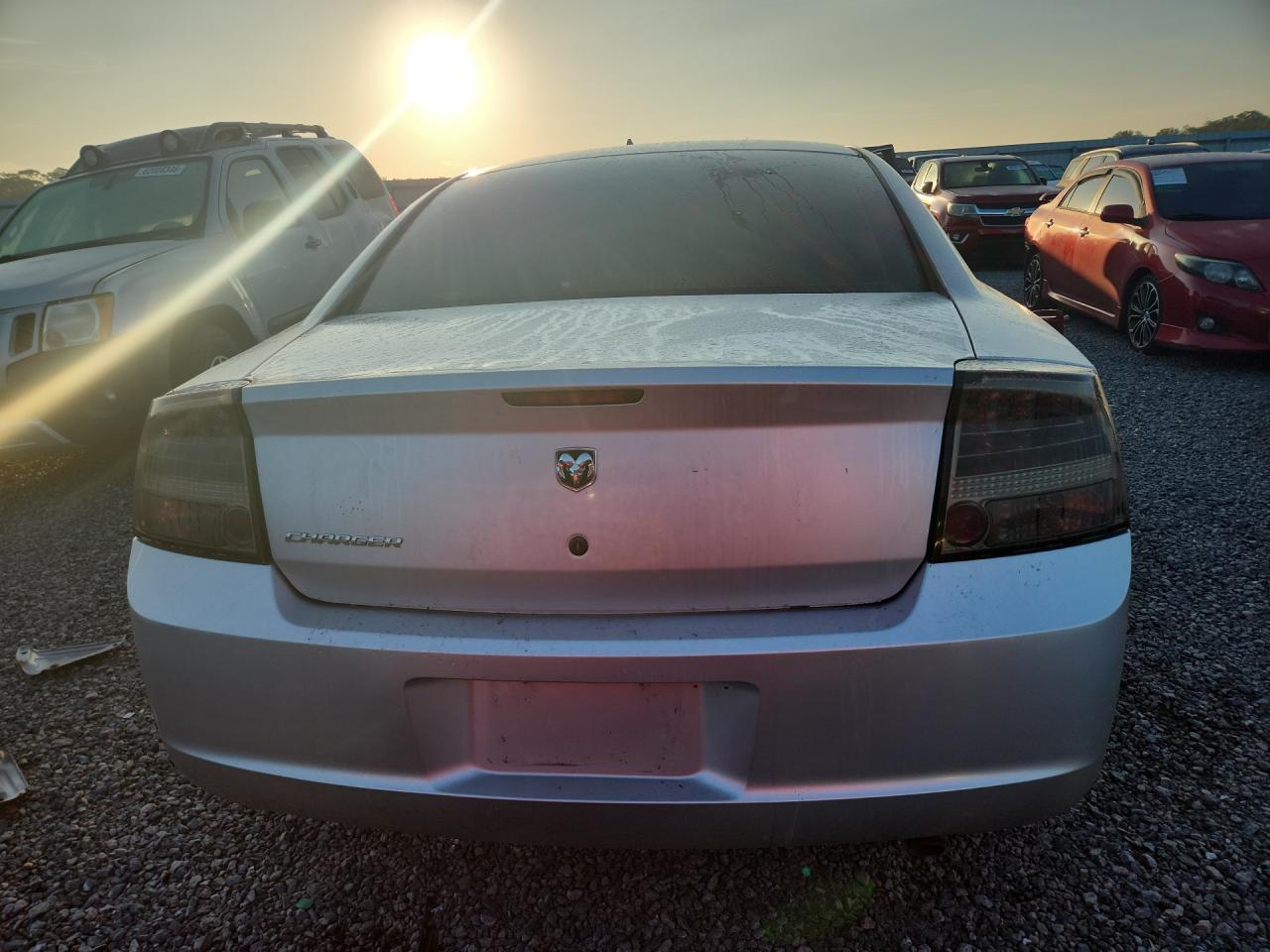 2007 Dodge Charger Se Silver vin: 2B3LA43R37H730374