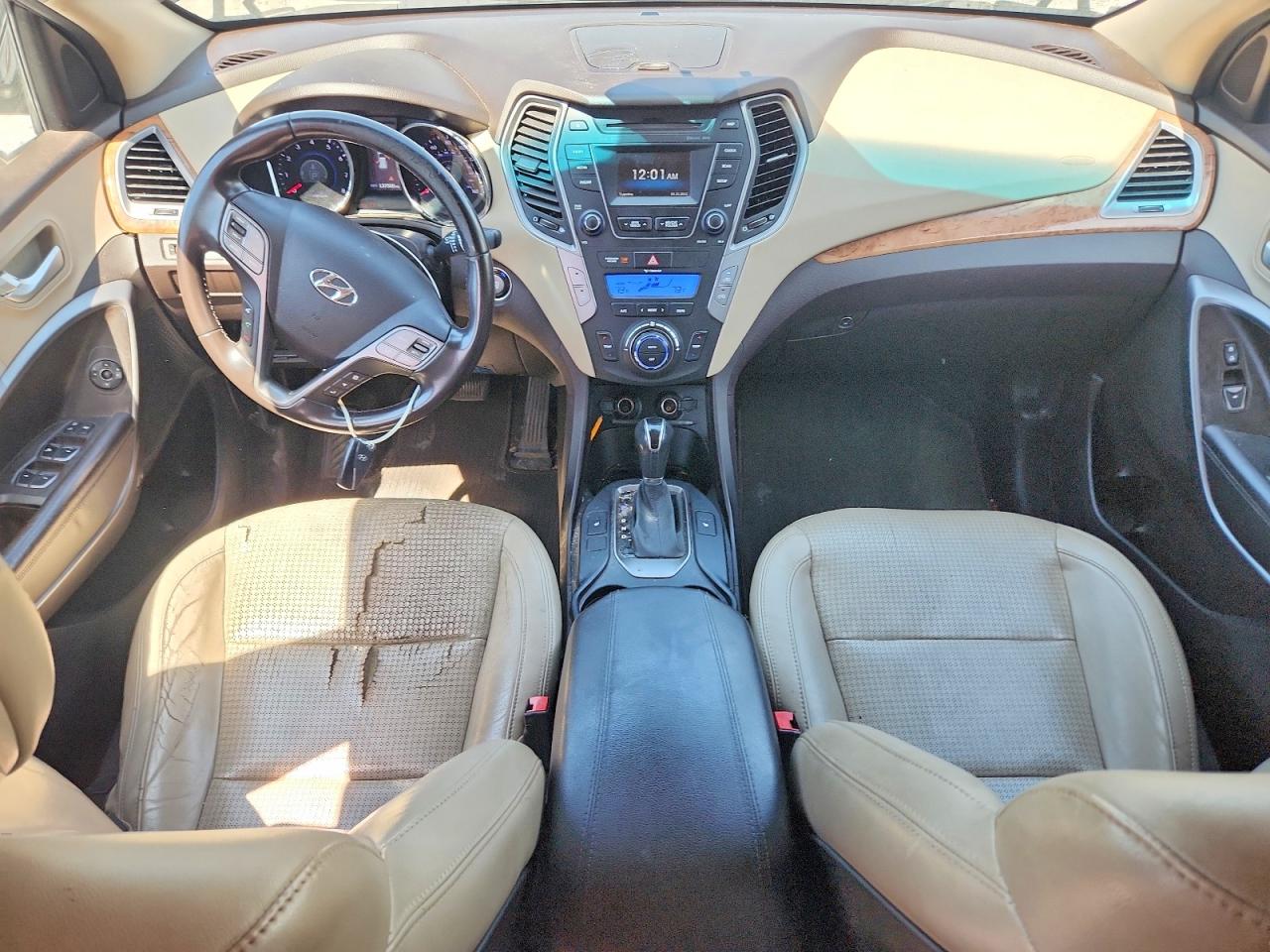 2013 Hyundai Santa Fe Sport 2.0t Black vin: 5XYZU3LA0DG082846