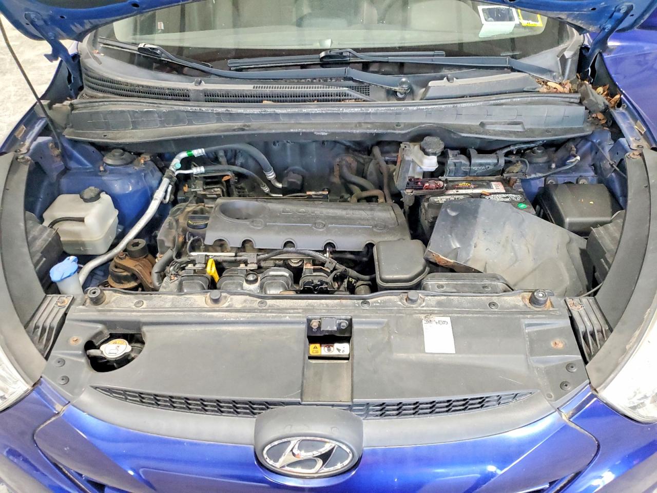 2013 Hyundai Tucson Gls Blue vin: KM8JU3AC7DU694120