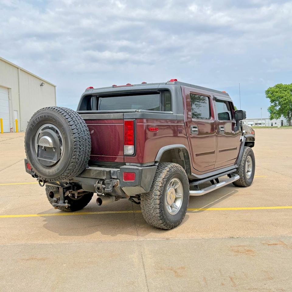 2006 Hummer H2 Sut Maroon vin: 5GRGN22U46H122381