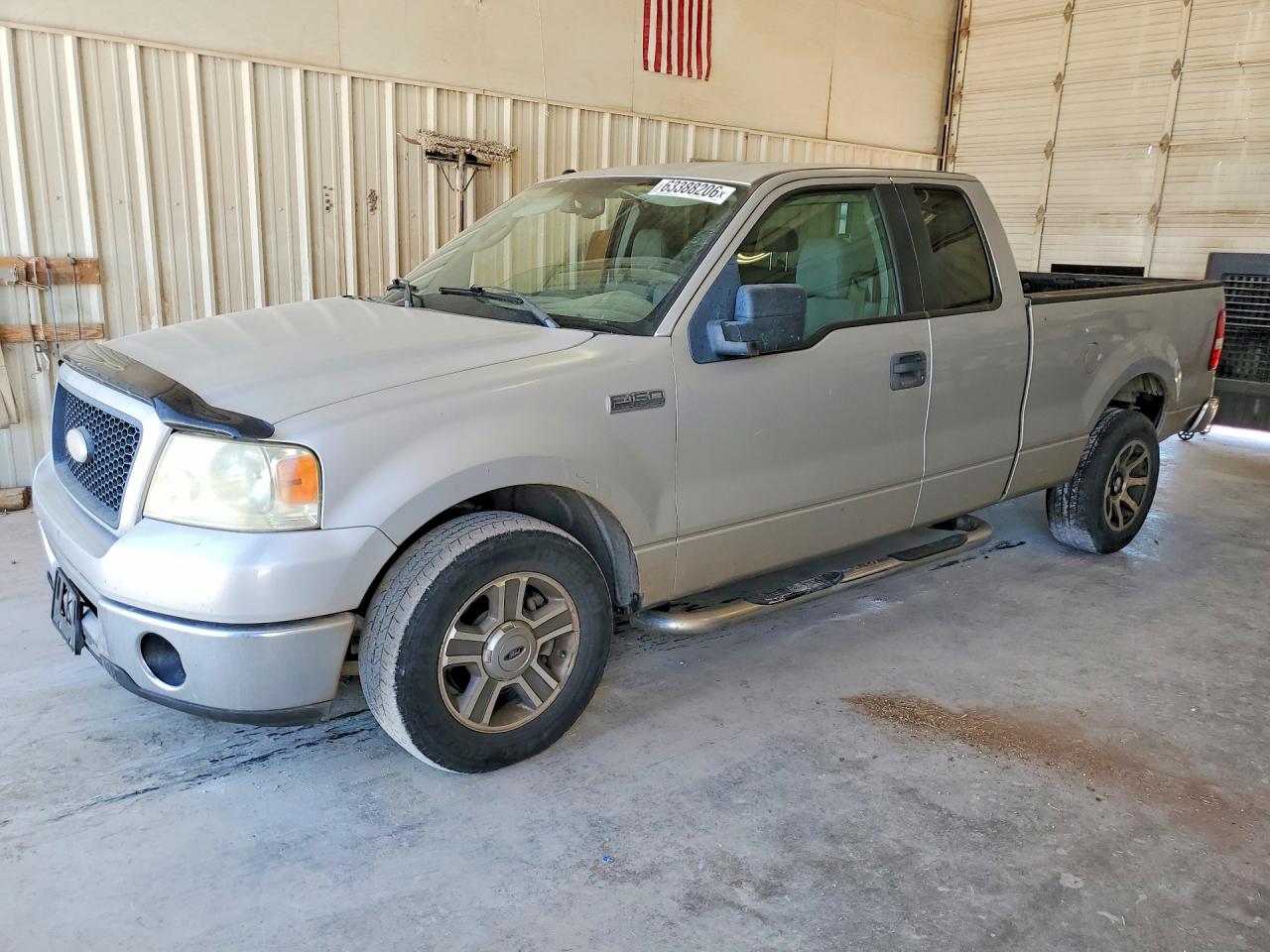 2006 Ford F150 Silver vin: 1FTPX12586NA26446