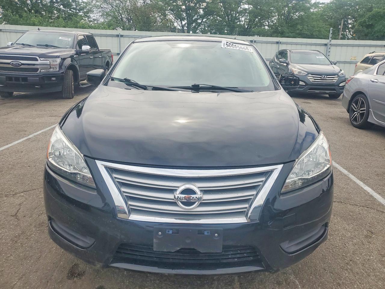 2015 Nissan Sentra Sv Черный vin: 3N1AB7AP1FY265627