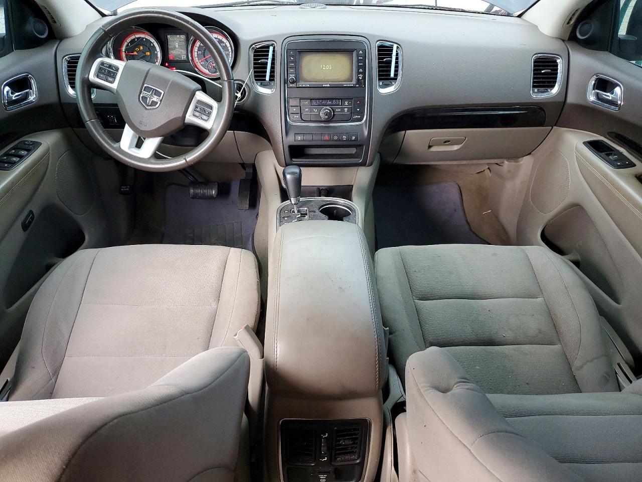 2011 Dodge Durango Crew Blue vin: 1D4RD4GG4BC638147