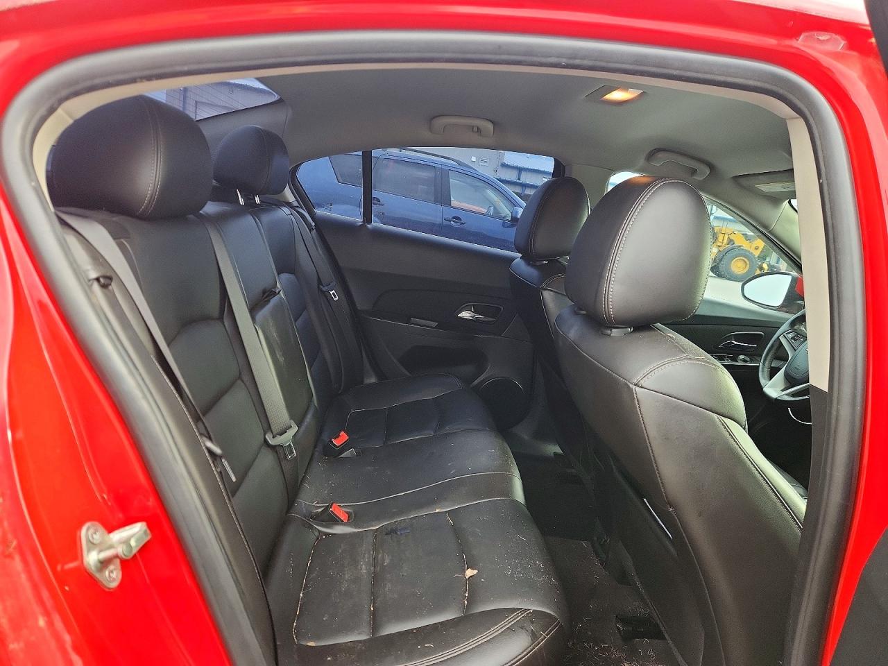 2014 Chevrolet Cruze Lt Red vin: 1G1PE5SB2E7312016