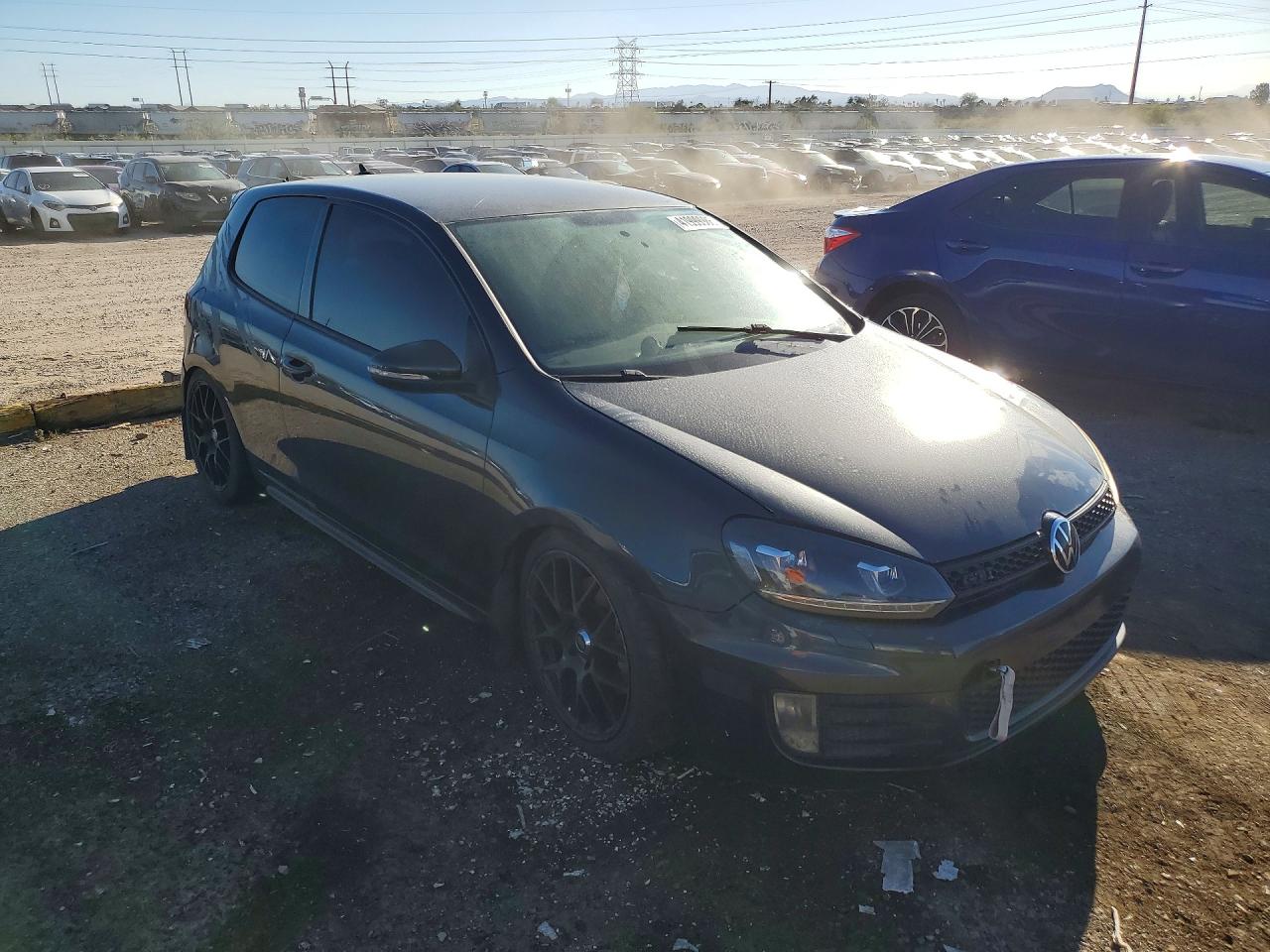 2012 Volkswagen Gti Угольный vin: WVWED7AJ9CW349833