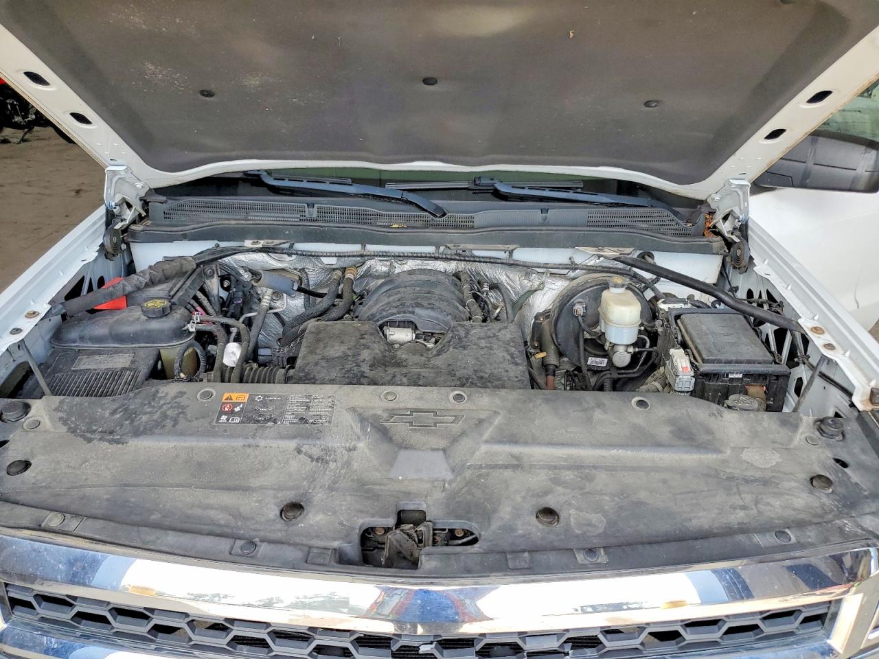 2014 Chevrolet Silverado K1500 White vin: 1GCVKPEH3EZ294441