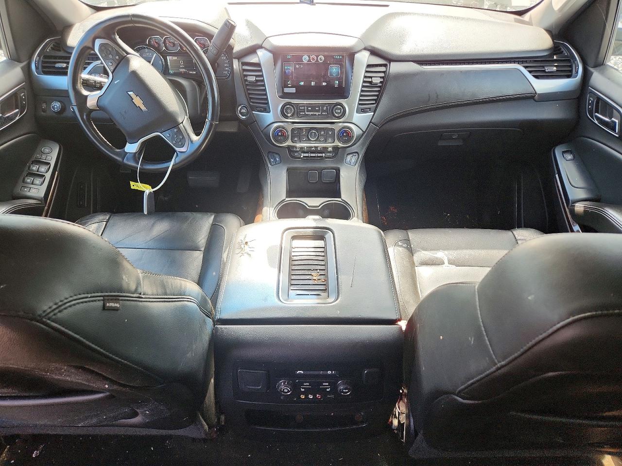 2015 Chevrolet Suburban K1500 Lt Black vin: 1GNSKJKC0FR737727