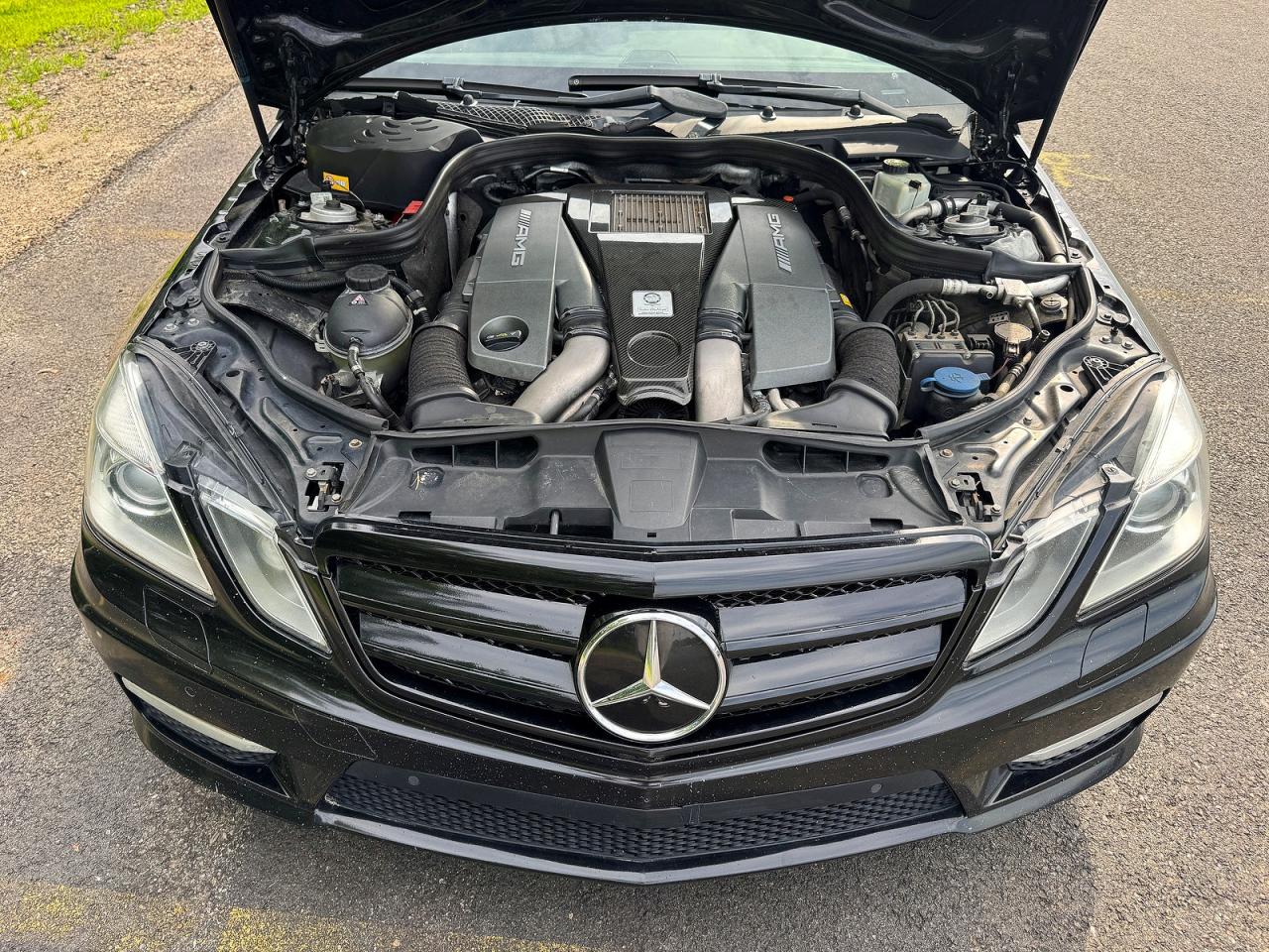 2013 Mercedes-benz E 63 Amg Black vin: WDDHF7EB3DA755833