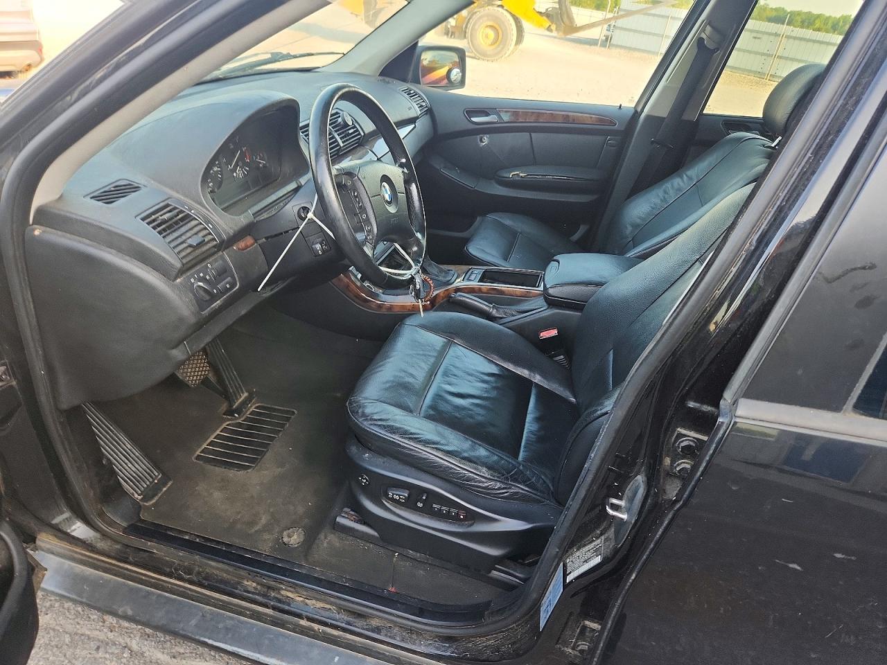 2006 Bmw X5 3.0i Black vin: 5UXFA13526LY33065