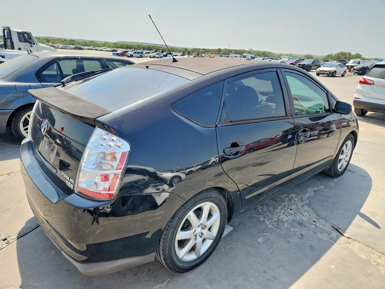 2008 Toyota Prius Touring Black vin: JTDKB20U083410034