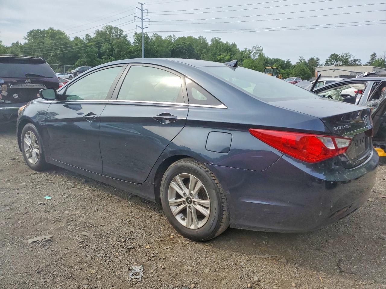 2013 Hyundai Sonata Gls Blue vin: 5NPEB4AC0DH784902