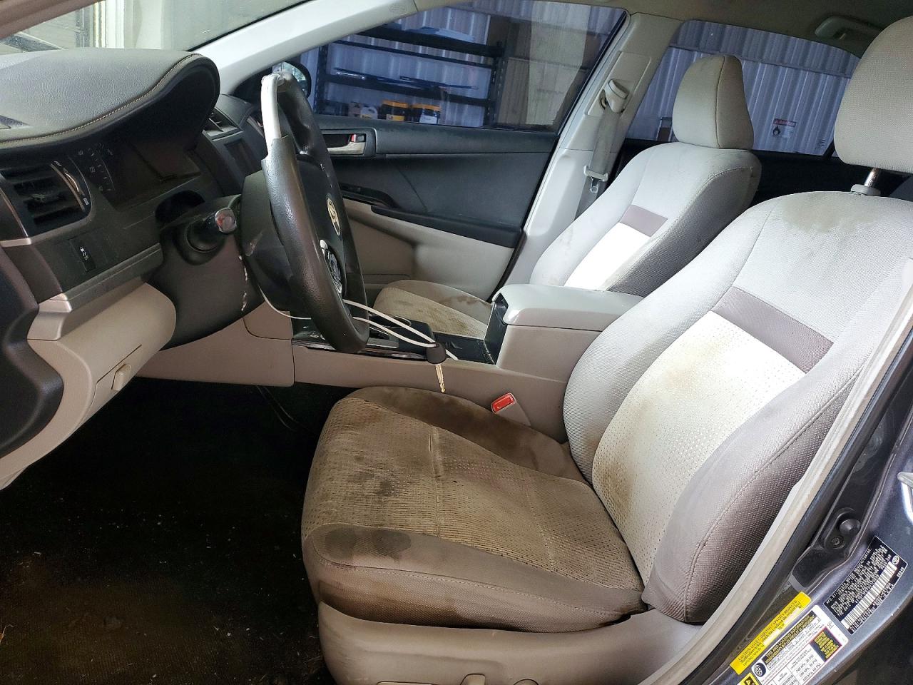 2012 Toyota Camry Le Gray vin: 4T1BF1FK7CU170239
