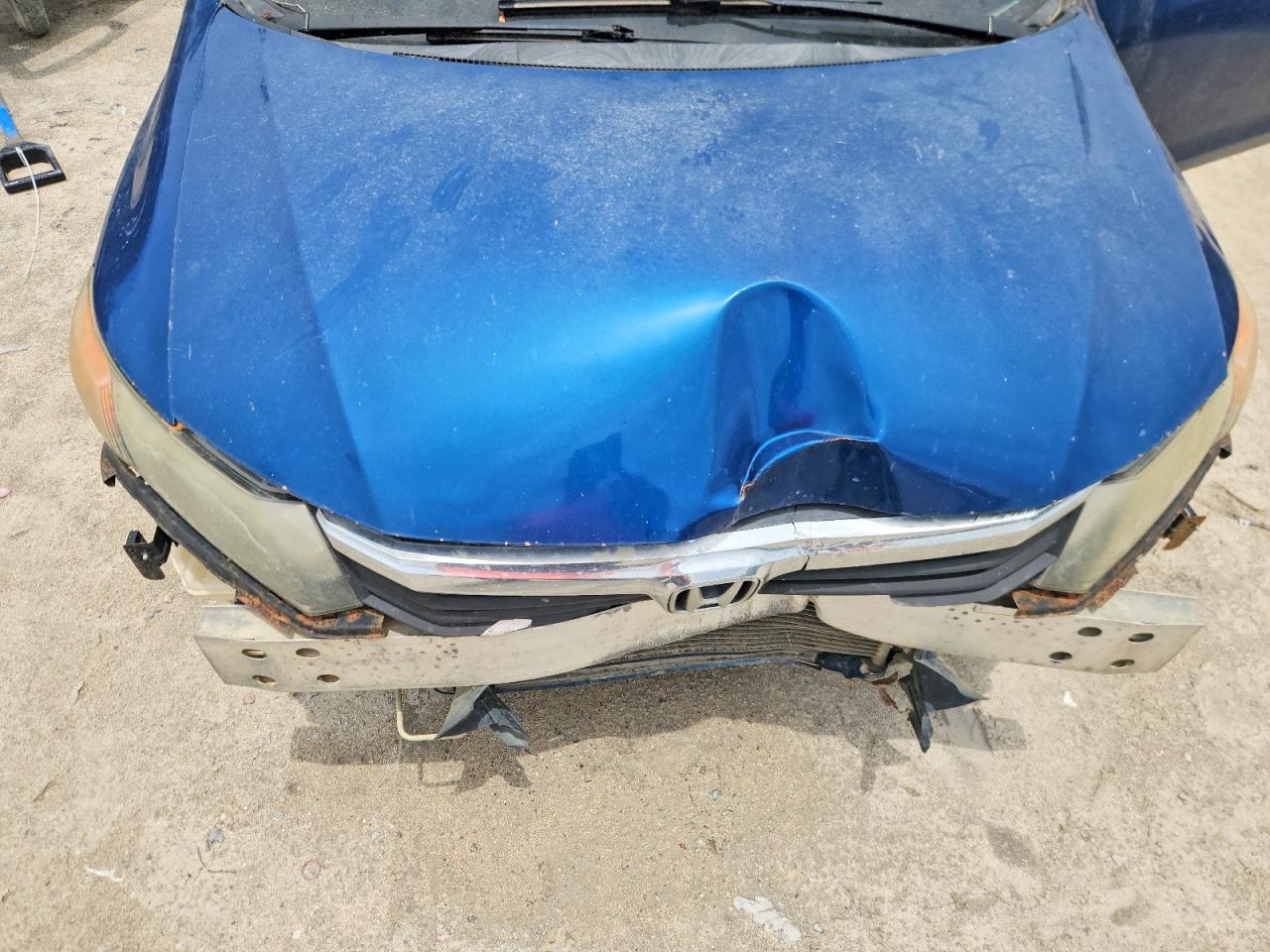 2012 Honda Civic Lx Blue vin: 2HGFB2F50CH585912
