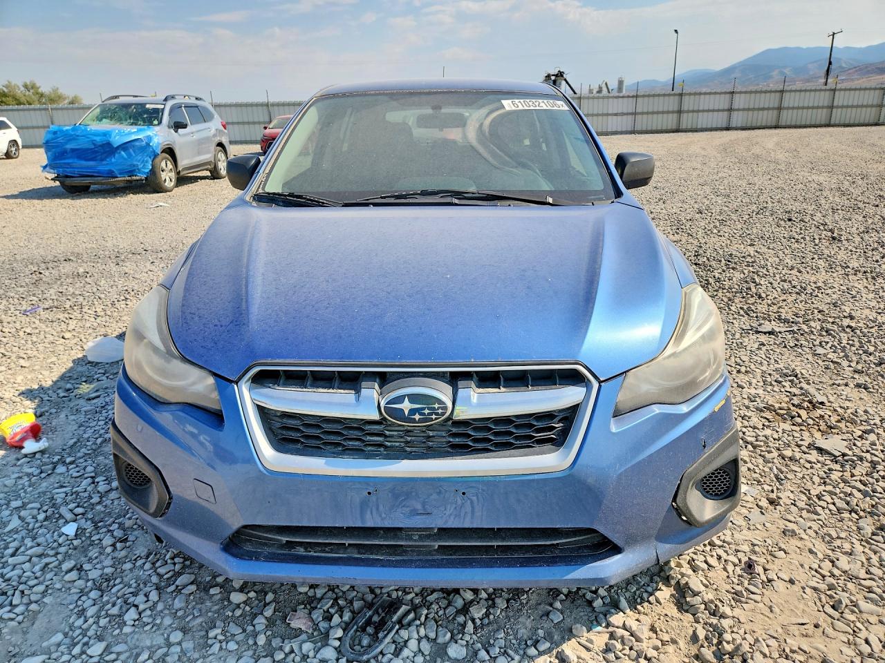 2014 Subaru Impreza Blue vin: JF1GPAA6XE8238259