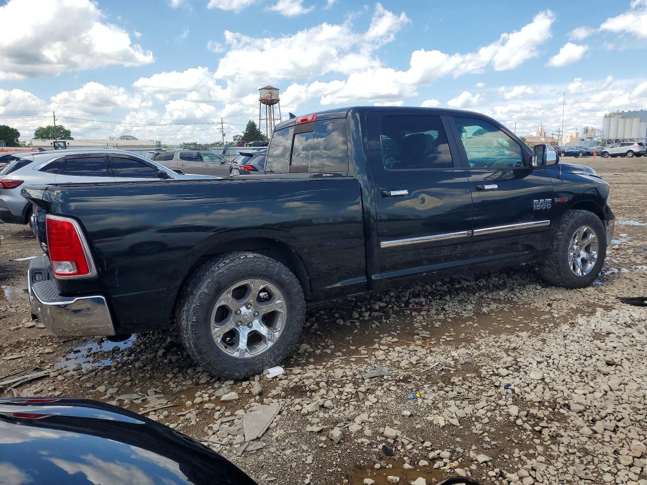 2015 Ram 1500 Laramie Black vin: 1C6RR7VM4FS727762