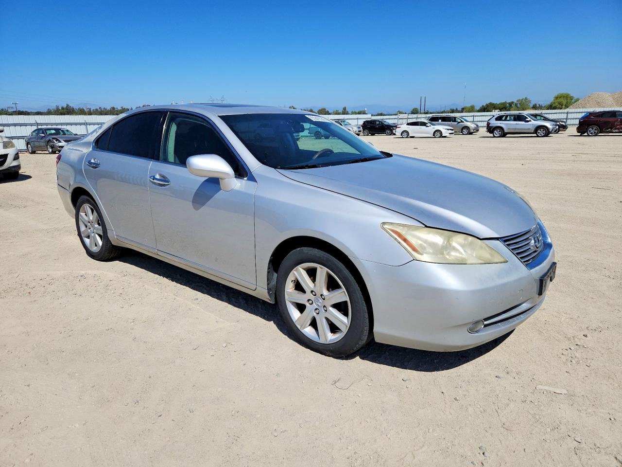2008 Lexus Es 350 Silver vin: JTHBJ46G782228528